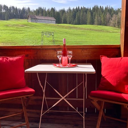 Ferienwohnung Bergblick Am Rande Der Wildnis Sibratsgfäll Exteriér fotografie