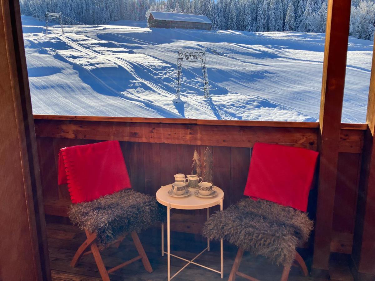 Ferienwohnung Bergblick Am Rande Der Wildnis Sibratsgfäll Exteriér fotografie