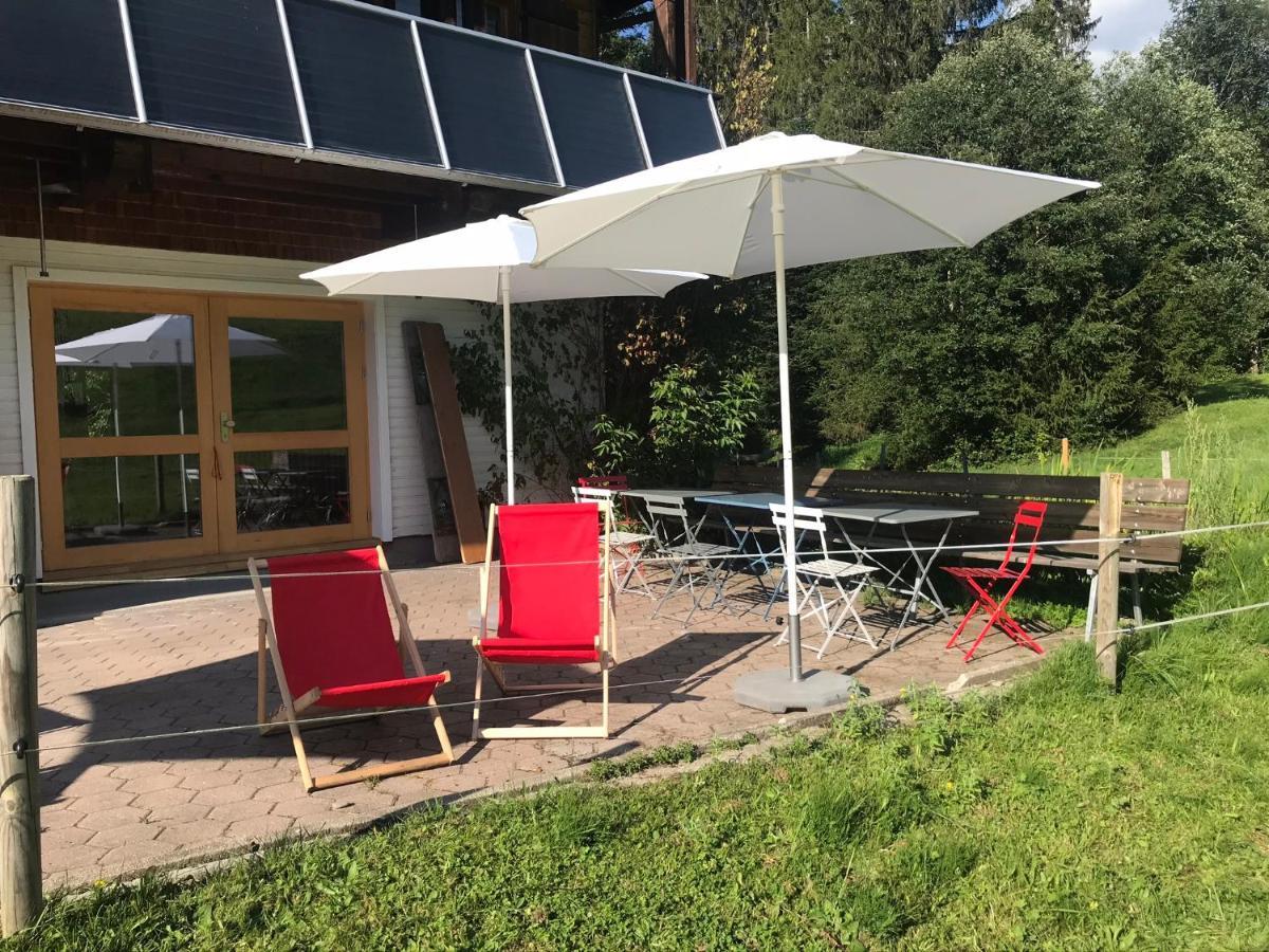 Ferienwohnung Bergblick Am Rande Der Wildnis Sibratsgfäll Exteriér fotografie
