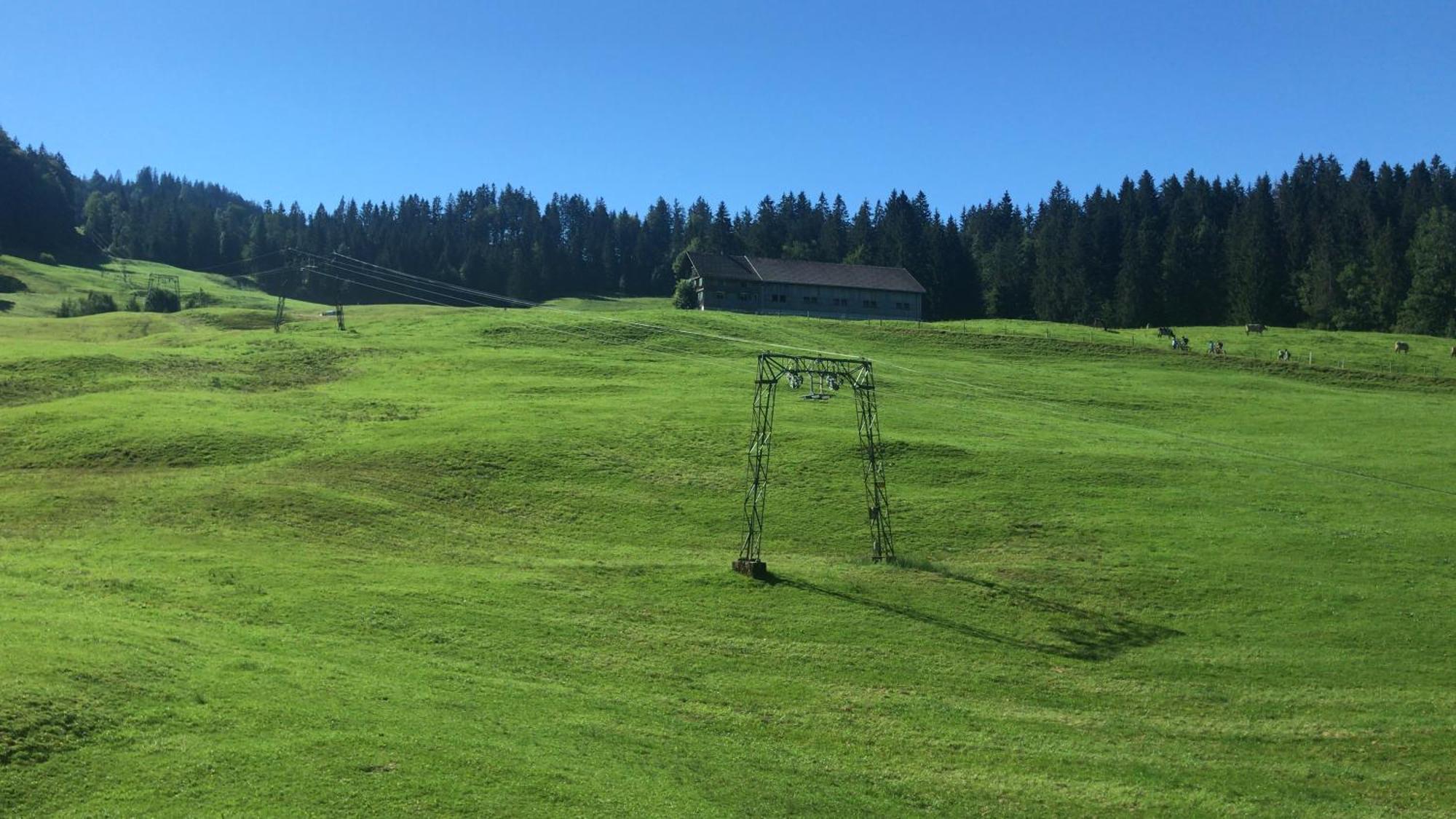 Ferienwohnung Bergblick Am Rande Der Wildnis Sibratsgfäll Exteriér fotografie